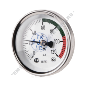 Термометр биметаллический Минск ТБП-Т 120C Дк 63 L=50 в Нижнем Новгороде 1
