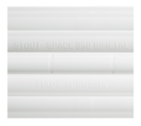 Радиатор биметаллический боковое подключение STOUT Space 350 14 секций SRB-0310-035014 в Нижнем Новгороде 5