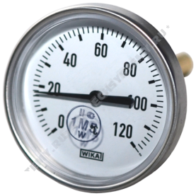 Термометр биметаллический Wika 3901912 А5002 120C Дк 100 L=100 в Нижнем Новгороде 1