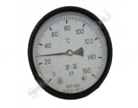 Термометр биметаллический Минск ТБП-Т 160С Дк 100 L=100 в Нижнем Новгороде 1