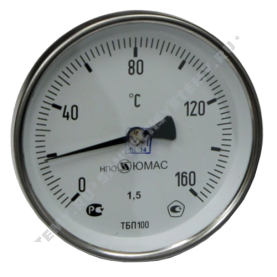Термометр биметаллический Юмас ТБП-Т 160С Дк 63 L=50 в Нижнем Новгороде 0