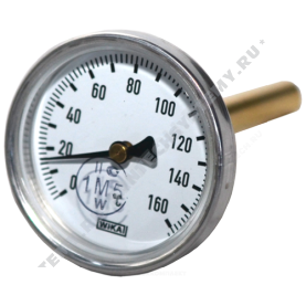 Термометр биметаллический Wika 3905853 А5000 160C Дк 63 L=100 в Нижнем Новгороде 1