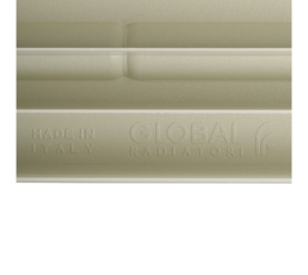 Радиатор биметаллический боковое подключение (белый RAL 9010) Global STYLE EXTRA 350 14 секций в Нижнем Новгороде 9