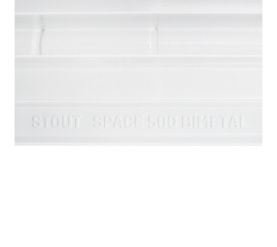 Радиатор биметаллический боковое подключение STOUT Space 500 10 секций SRB-0310-050010 в Нижнем Новгороде 7