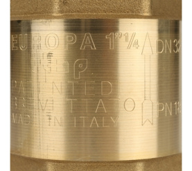 Клапан обратный пружинный муфтовый с металлическим седлом EUROPA 100 1 1/4 Itap в Нижнем Новгороде 7
