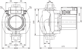 Циркуляционный насос Wilo Top-Z 30/10 DM PN6/10 RG в Нижнем Новгороде 1