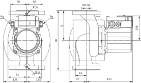 Циркуляционный насос Wilo Top-Z 50/7 DM PN6/10 GG в Нижнем Новгороде 1