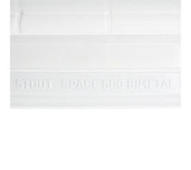 Радиатор биметаллический боковое подключение STOUT Space 500 14 секций SRB-0310-050014 в Нижнем Новгороде 5