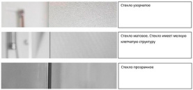 Шторка матовая хром 120x140 178515 в Нижнем Новгороде 1