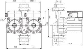 Циркуляционный насос Wilo Top-SD 30/5 EM PN6/10 в Нижнем Новгороде 1