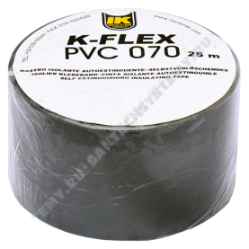 Лента ПВХ PVC AT 070 38мм х 25м черный K-flex 850CG020001 в Нижнем Новгороде 2
