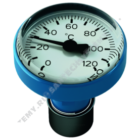 Термометр синий для рукояток шаровых кранов R540F 120C Giacomini R540FY022 в Нижнем Новгороде 1