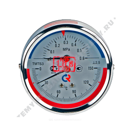 Термоманометр ТМТБ-31T.1 осевой Дк80 1,6МПа L=46мм G1/2" 150C Росма в Нижнем Новгороде 3