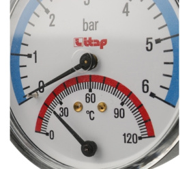 Термоманометр, боковое подключение ITAP 484 1/2 Itap в Нижнем Новгороде 3