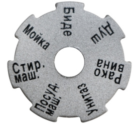 Информационный диск для коллекторов распределительных STOUT SMB 6801 000601 в Нижнем Новгороде 1