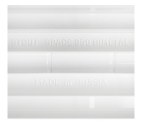 Радиатор биметаллический боковое подключение STOUT Space 350 8 секций SRB-0310-035008 в Нижнем Новгороде 7