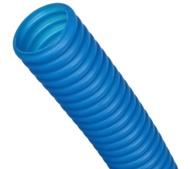 Труба гофрированная ПНД, цвет синий, наружным диаметром 32 мм для труб диаметр STOUT SPG-0001-503225 в Нижнем Новгороде 2