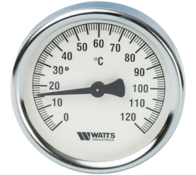 Термометр биметаллический накладной FR810(ТАВ) 80120 Watts 10006505(03.08.080) в Нижнем Новгороде 2
