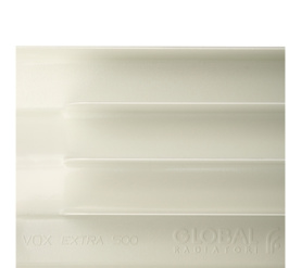 Радиатор алюминиевый боковое подключение (белый RAL 9010) Global VOX EXTRA 500 10 секций в Нижнем Новгороде 8