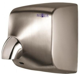 Сушилка для рук Nofer Windflow 2450 W 01151.S автоматическая, матовая в Нижнем Новгороде 0