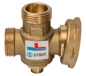 Термостатический смесительный клапан G 1M-G 1 1/2 F-G 1M 70°С STOUT SVM-0050-327007 в Нижнем Новгороде 2