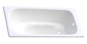 Чугунная ванна Aqualux ZYA 8-6 160х70 белая, без ножек, антислип в Нижнем Новгороде 0