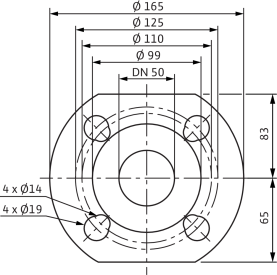 Циркуляционный насос Wilo Top-SD 50/15 DM PN6/10 в Нижнем Новгороде 2