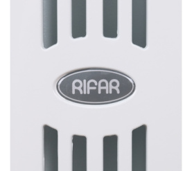 Радиатор биметаллический боковое подключение (белый RAL 9016) RIFAR SUPReMO 500 12 секций в Нижнем Новгороде 8