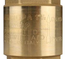 Клапан обратный пружинный муфтовый с металлическим седлом EUROPA 100 1 1/2 Itap в Нижнем Новгороде 7