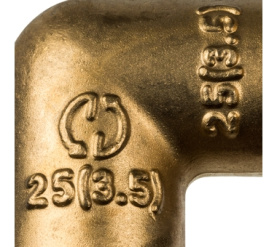 Угольник 90° 25 для труб из сшитого полиэтилена аксиальный STOUT SFA-0007-000025 в Нижнем Новгороде 4